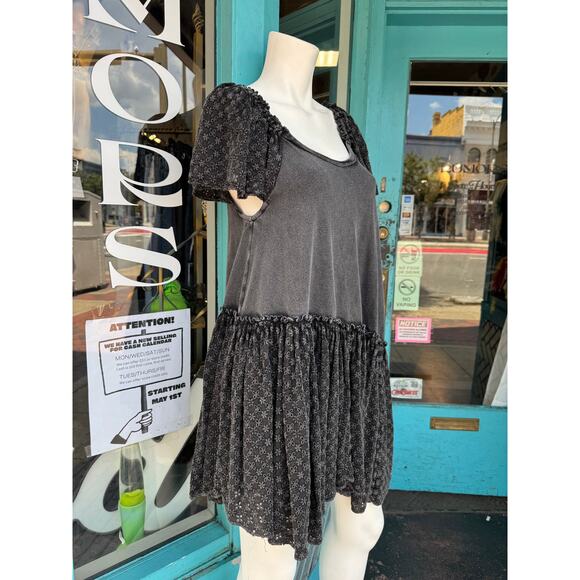 FP Wanderlust Gray Mini Dress Size XS - Picture 4 of 5